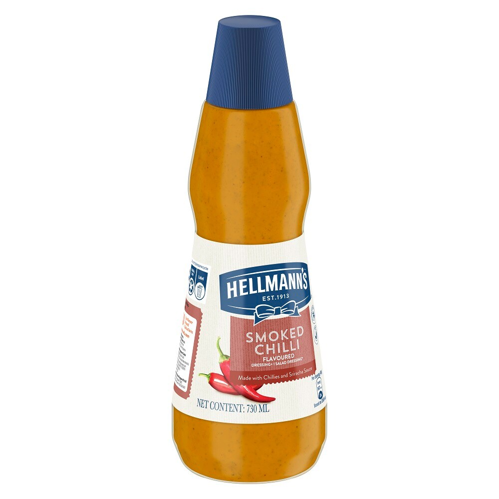 Hellmann’s Smoked Chilli Dressing - Explore exciting and unique flavours with Hellmann’s dressings.